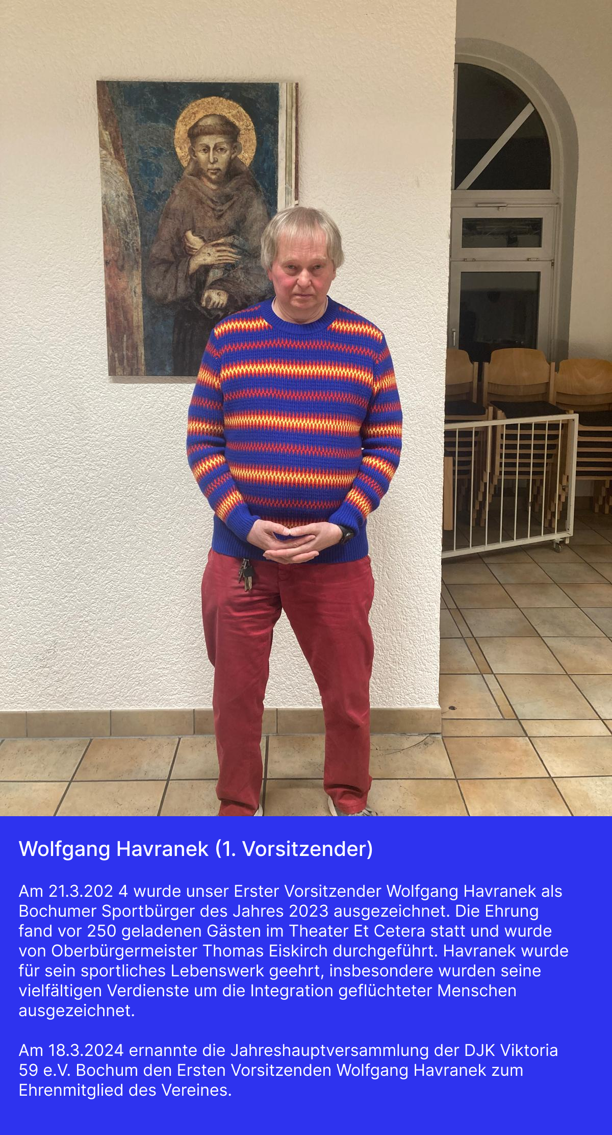 Wolfgang Verdienste Victoria Bochum 1